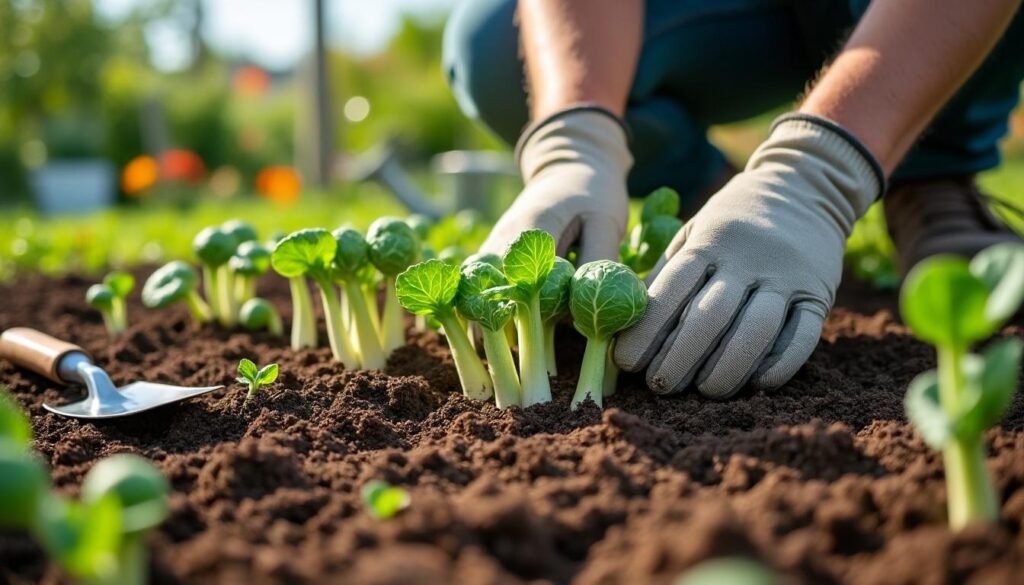 apprenez les étapes clés pour planter des choux de bruxelles avec succès, de la préparation du sol à la récolte, et profitez d'une culture généreuse et savoureuse dans votre jardin.